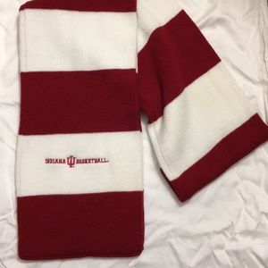Indiana University Basketball Candy Stripe Scarf